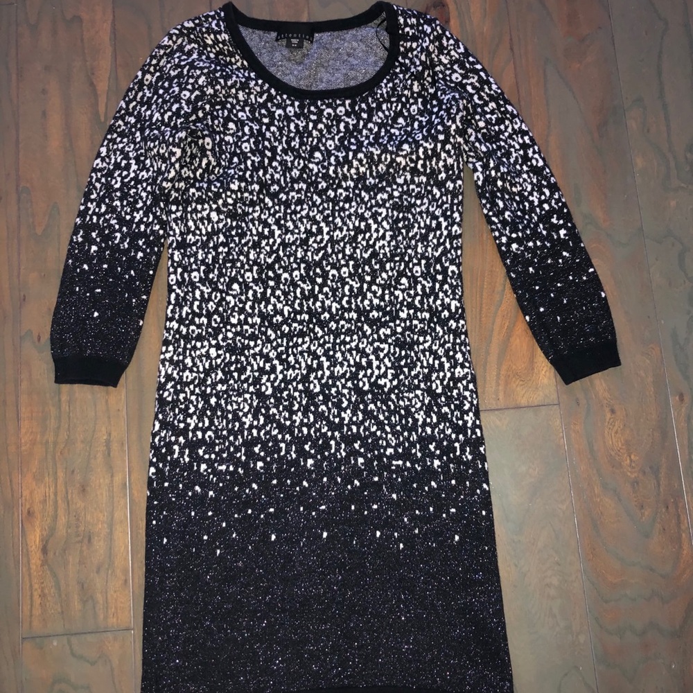 Black and White Dress